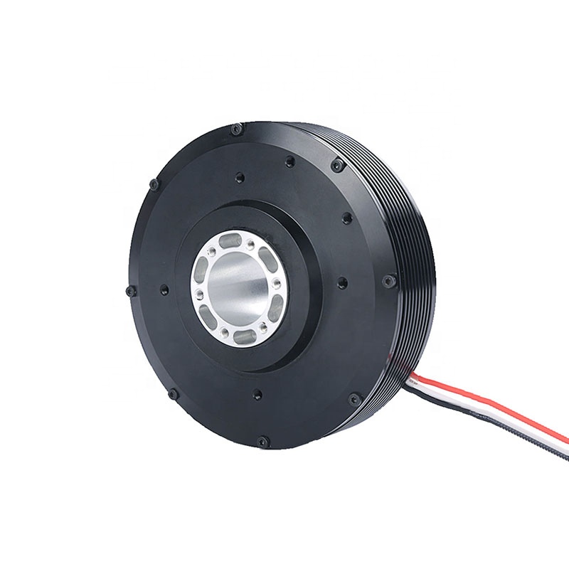 Direct Drive Servo Motor Robotics - PM100高トルク大型中空軸ブラシレスDCダイレクトドライブサーボモーター（スリップリング付き）ロボットアームジョイントハブホイールモーター用