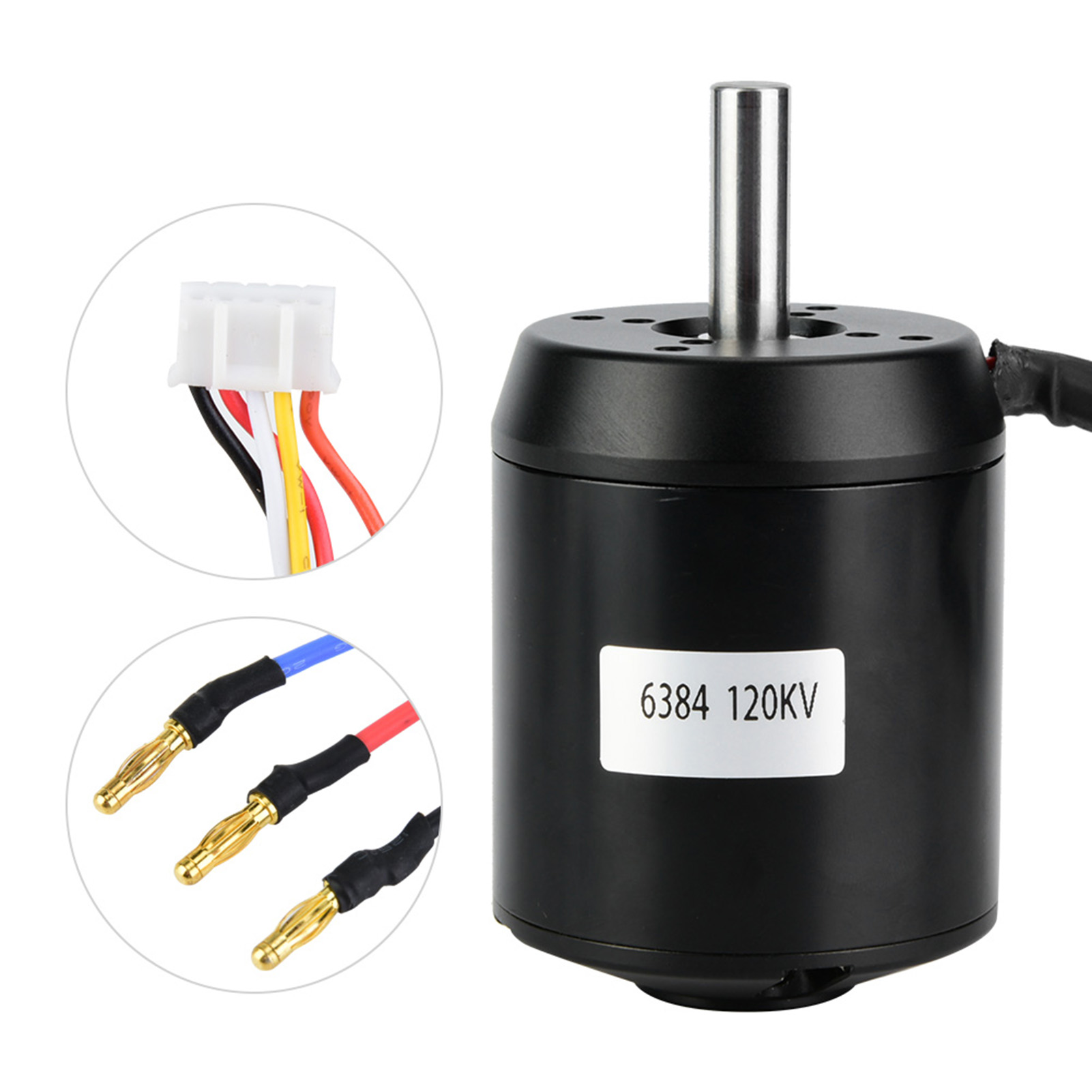 6384 120KV BLDCアウトランナーブラシレスセンサ - 6384 Brushless Motor Sensored のレビューと価格