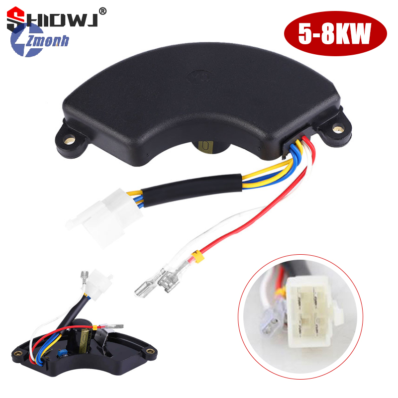 新製品！1PC 5-8KW 単相三相発電機 AVR 自動電圧 - Cycloidal Reducer Bldc Motor のレビューと価格