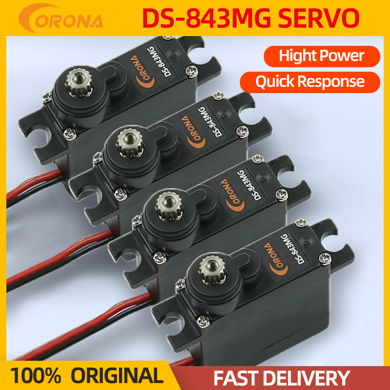 高トルクデジタルサーボCorona-DS843MG,金属ギア - Brushless Motor Thrust Test Stand のレビューと価格