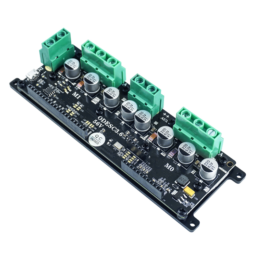 ODESC3.6 は、ODrive ベースの高性能ブラシレス - Odrive Dual Brushless Motor Controller のレビューと価格